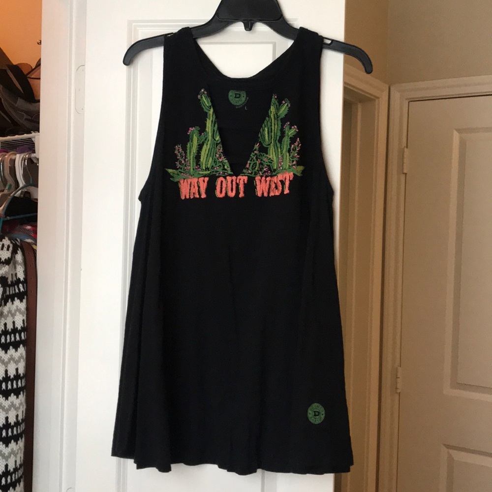 Double D Ranch Way Out West Caged Tank